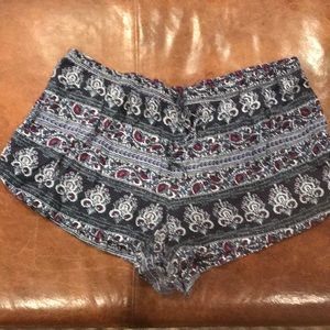 American Eagle shorts. Multi colored